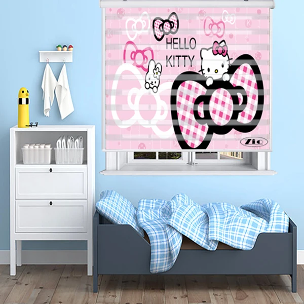 پرده زبرا زیو مدل K3076 سایز 150x200 سانتی متر