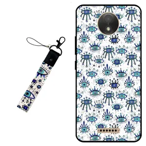 Megafone Devil eye 6464 Cover for Motorola Moto C With Wrist strap