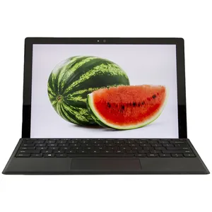 تبلت مایکروسافت مدل Surface Pro 2017 - A به همراه کیبورد  و ماوس و قلم 2017 مشکی رنگ و کیف چرم صنوبر  - ظرفیت 128 گیگابایت