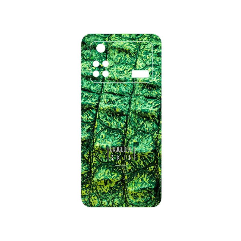 برچسب پوششی ماهوت مدل Crocodile Skin مناسب برای گوشی موبایل شیائومی Poco M4 Pro 4G