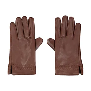 دستکش زنانه چرم مشهد مدل R0520