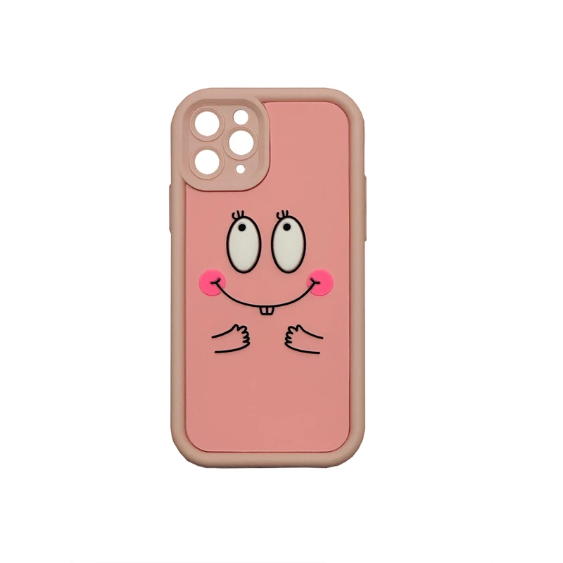 کاور مدل شیک شل طرح لبخند سولید مناسب برای گوشی موبایل اپل iphone 16 pro 