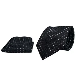 ست کراوات و دستمال جیب مردانه مدل ژوهانبرگ