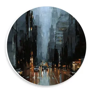  دیوارکوب طرح خیابان بارانی مدل wtb1085