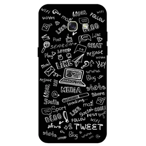 Megafone Social Media 1898 Cover For Samsung Galaxy A310 / A3 2016