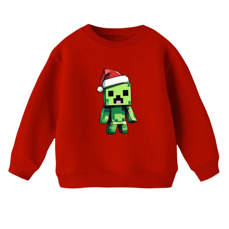 سویشرت بچگانه مدل ماینکرفت کد 11