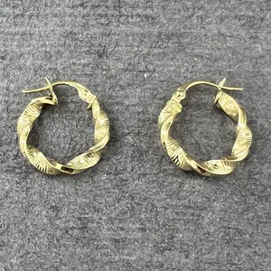 گوشواره طلا 18 عیار زنانه دوست خوب مدل dk551 