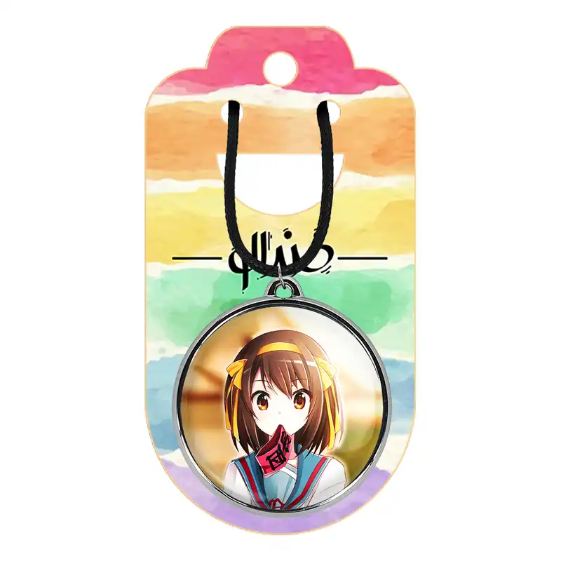 گردنبند خندالو مدل انیمه ناپدید شدن هاروهی سوزومیا The Disappearance of Haruhi Suzumiya کد 2432424317