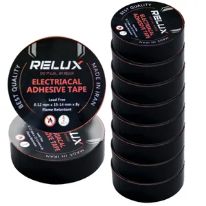 نوار چسب برق رلوکس مدل 10 عرض 15 میلی متر مجموعه 10 عددی