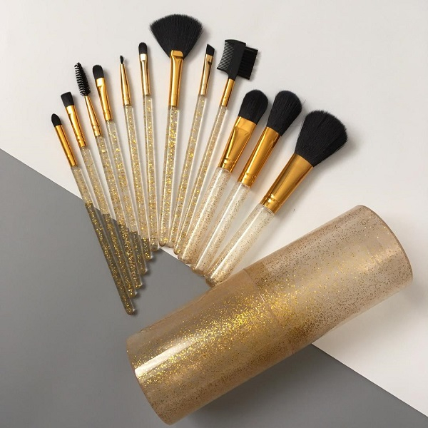 ست برس آرایشی مدل 105 مجموعه 12 عددی