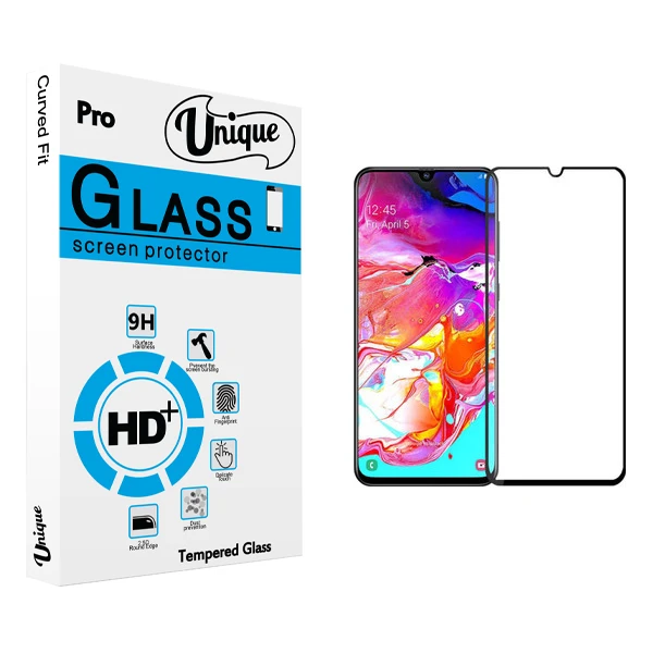 محافظ صفحه نمایش يونيک مدل +Clear مناسب برای گوشی موبایل سامسونگ Galaxy A70