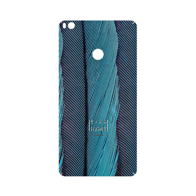 برچسب پوششی ماهوت مدل Turquoise feathers مناسب برای گوشی موبایل شیائومی Mi Max 2