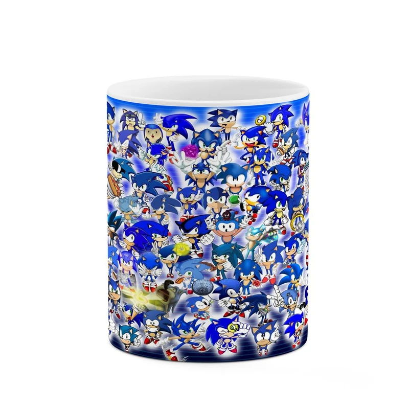 ماگ کاکتی مدل بازی سونیک Sonic The Hedgehog کد mgh30236