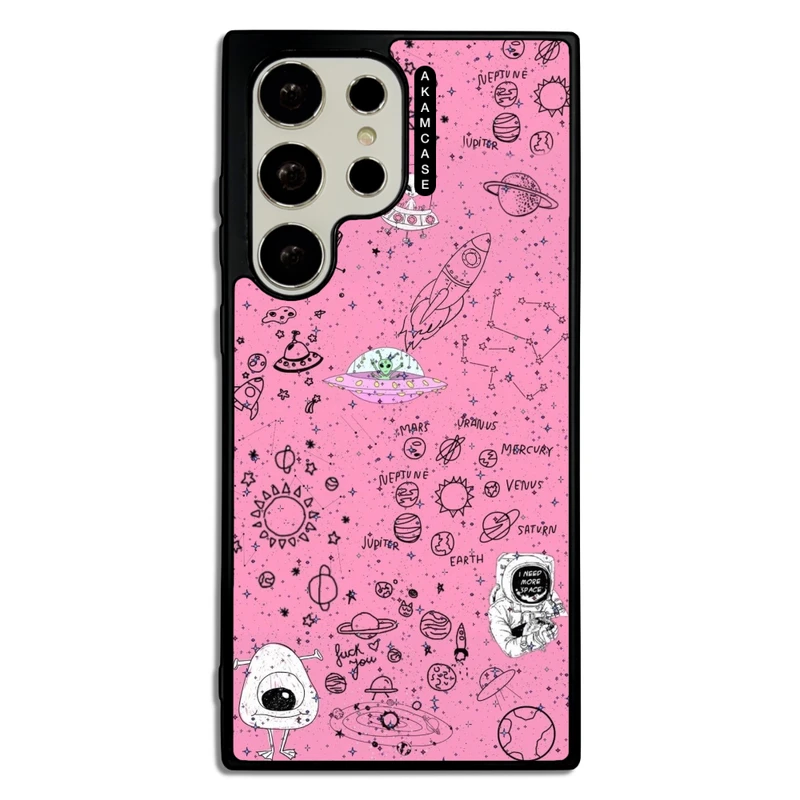 کاور آکام مدل AMC-WSGS23U-PINK-6 مناسب برای گوشی موبایل سامسونگ Galaxy S23 Ultra