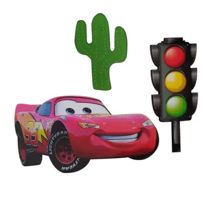 تاپر تزیین کیک مدل ماشین ها کد 19 مجموعه 3 عددی