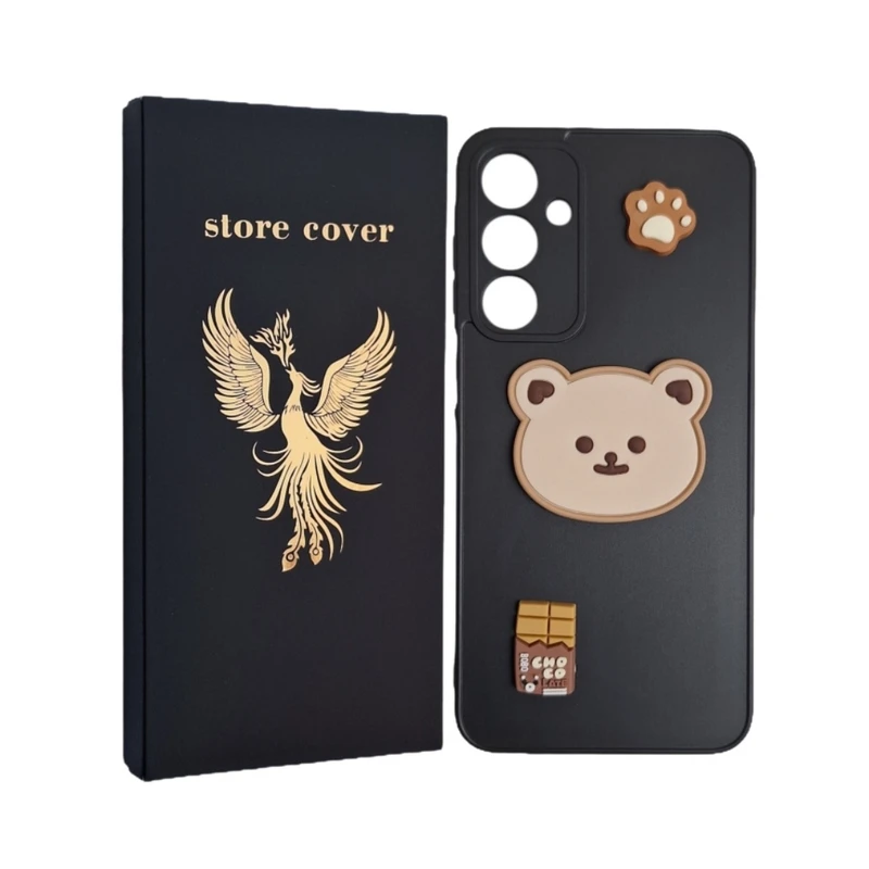 کاور استور کاور طرح عروسک برجسته مدل a14 مناسب برای گوشی موبایل سامسونگ Galaxy A14