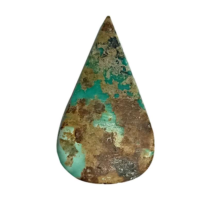 سنگ فیروزه نیشابور مدل اشکی کد NG2113