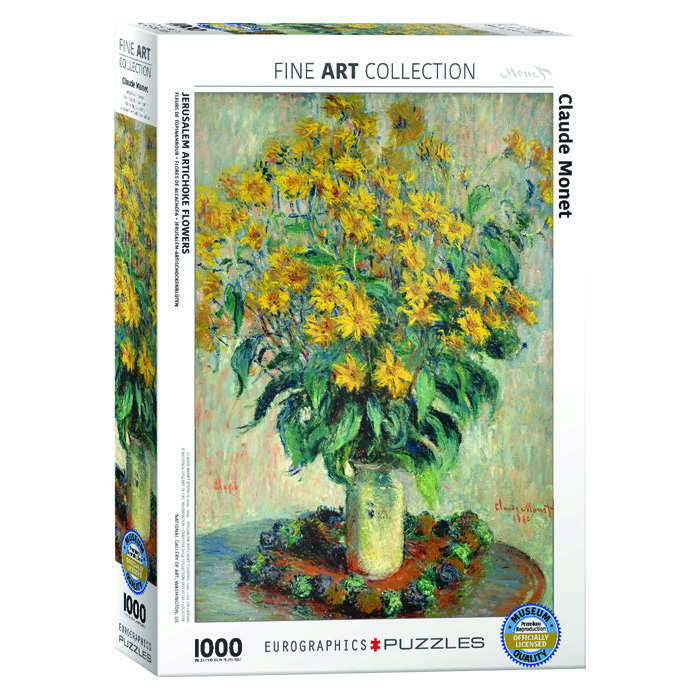 پازل 1000 تکه یوروگرافیکس پازلز مدل Jerusalem Artichoke Flowers كد 60000319