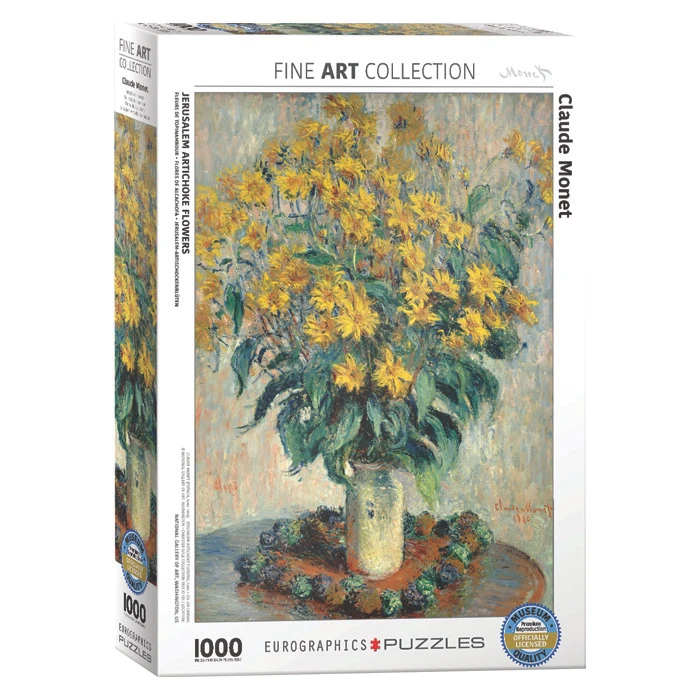 پازل 1000 تکه یوروگرافیکس پازلز مدل Jerusalem Artichoke Flowers كد 60000319