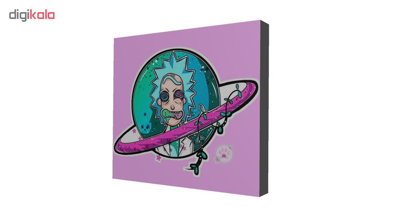 استیکر تزئینی موبایل طرح ریک و مورتی کد 12