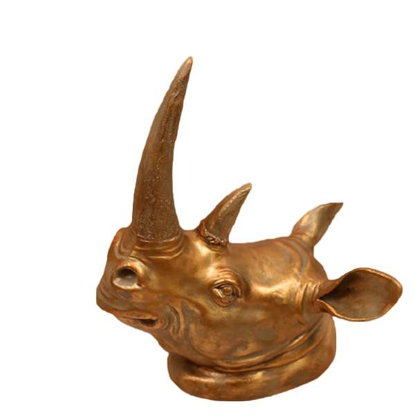 مجسمه مدل کله کرگدن