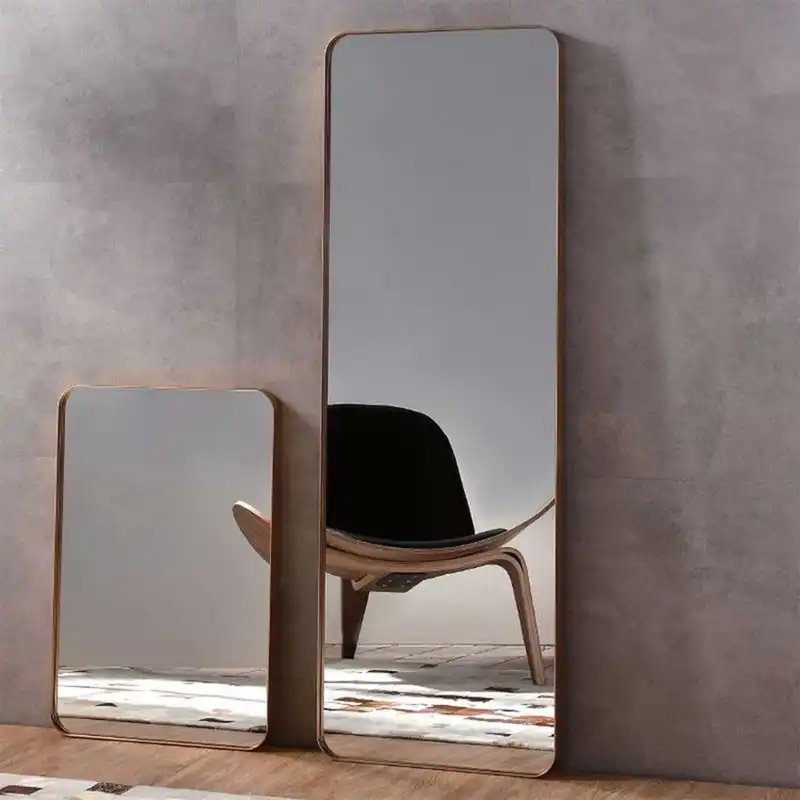 آینه مدل قدی چوبی طرح نوستالژی w-150