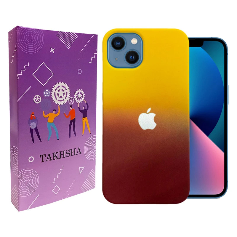 کاور تخشا مدل Silicone Fade مناسب برای گوشی موبایل اپل iPhone 13