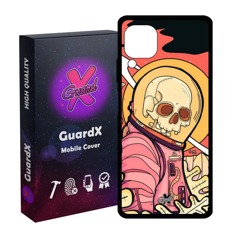 کاور گارد ایکس طرح اسکلت مدل Glass10503 مناسب برای گوشی موبایل هوآوی Nova 7i / Nova 6 SE / P40 Lite