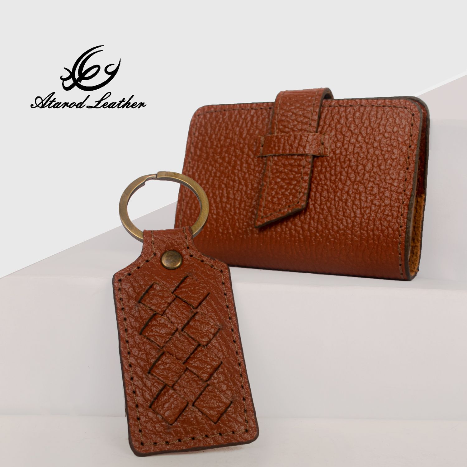 ست هدیه چرم عطارد مدل A13 -  - 9