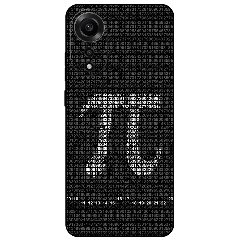 کاور مگافون طرح عدد پی مدل 7240 مناسب برای گوشی موبایل اوپو A78