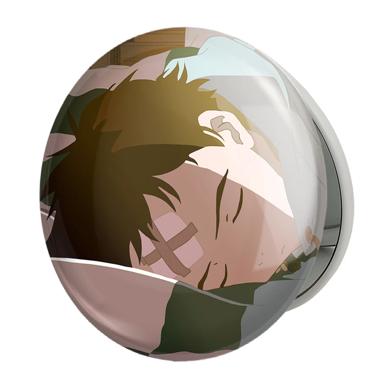 آینه جیبی خندالو طرح ناندبا انیمه فولی کولی Fooly Cooly مدل تاشو کد 23570 