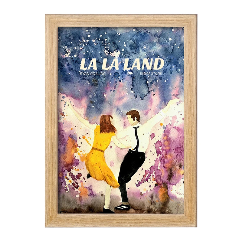 تابلو خندالو مدل لالا لند (La La Land) کد F11357