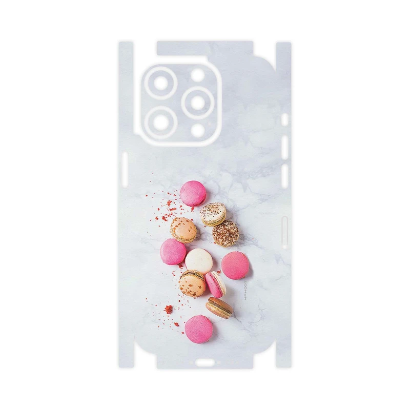 برچسب پوششی ماهوت مدل Macaron_cookie-FullSkin مناسب برای گوشی موبایل اپل iPhone 15 Pro