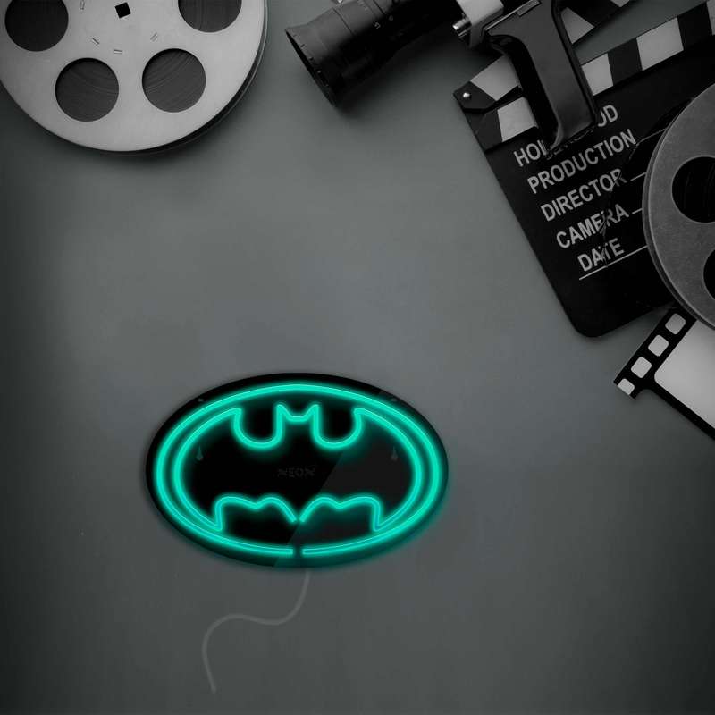 چراغ دیواری نئون دیزاین طرح Batman-BL_TBL