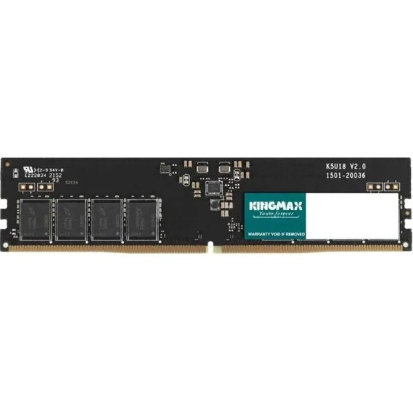 رم دسکتاپ کینگ‌مکس DDR5 مدل KM-LD5 ظرفیت 16 گیگابایت سرعت 4800 مگاهرتز تایمینگ 40 قابلیت مصرف توان پایین و سازگار با استاندارد JEDEC