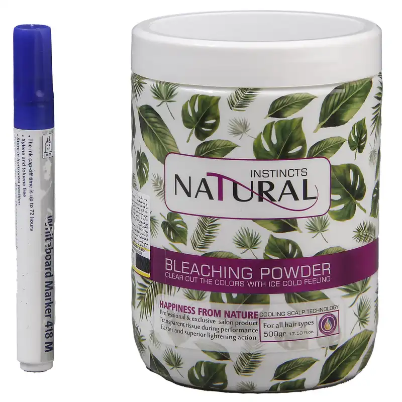 پودر دکلره نچرال اینیستینکس مدل w.01 وزن 500 گرم