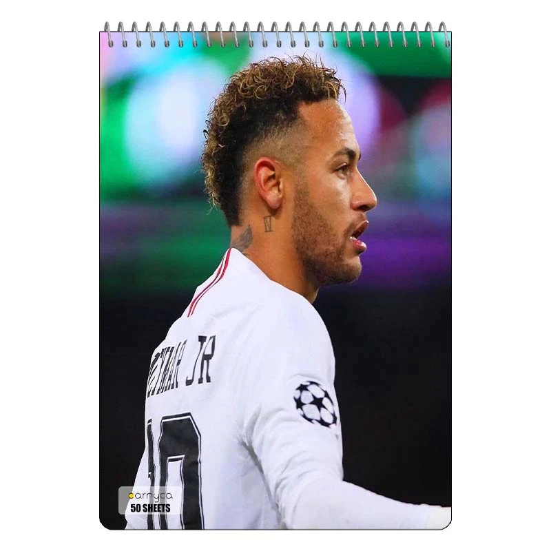 دفتر نقاشی 50 برگ سیمی کارنیکا طرح نیمار Neymar کد 54861
