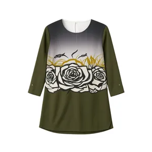 تونیک آستین بلند زنانه مدل 112436