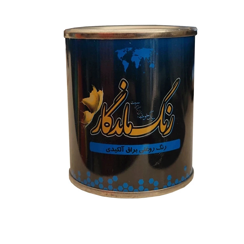 رنگ روغنی قهوه ای روشن رنگ ماندگار کد 184 وزن 250 گرم