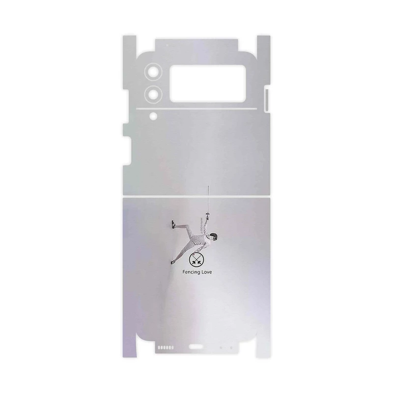 برچسب پوششی ماهوت مدل Fencing-FullSkin مناسب برای گوشی موبایل سامسونگ Galaxy Z Flip3 5G