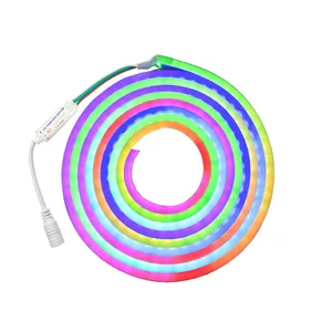 ریسه نئون فلکسی مدل IC-12V-RGB طول 3 متر