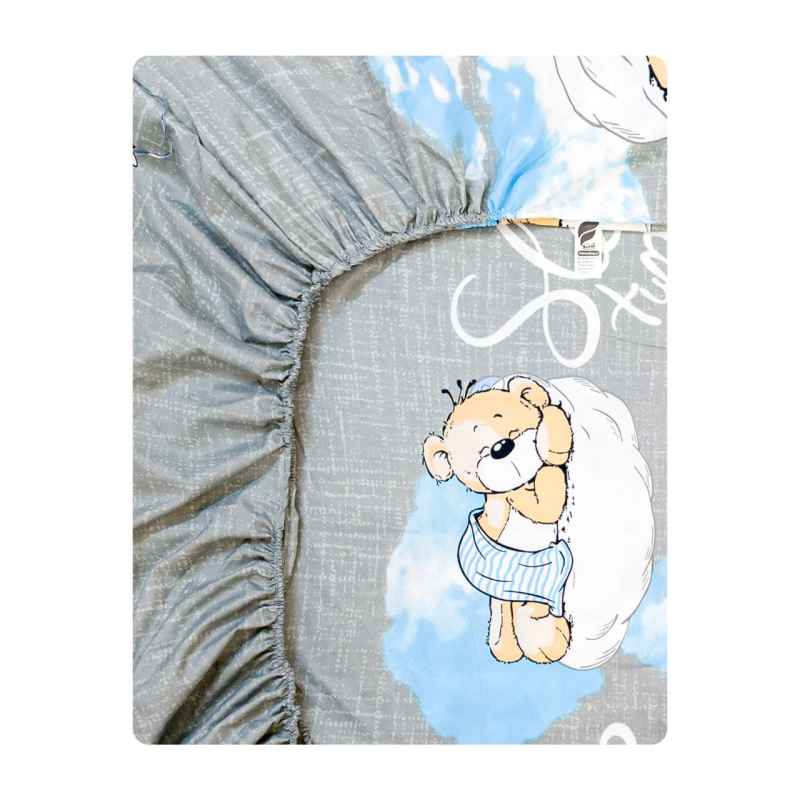 ملحفه کودک آدنو مدل Teddy کد MC03 سایز 70x135 سانتی متر