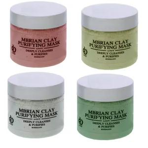 ماسک صورت و بدن رزمن مدل خاک رس حجم 230 میلی لیتر مجموعه 4 عددی