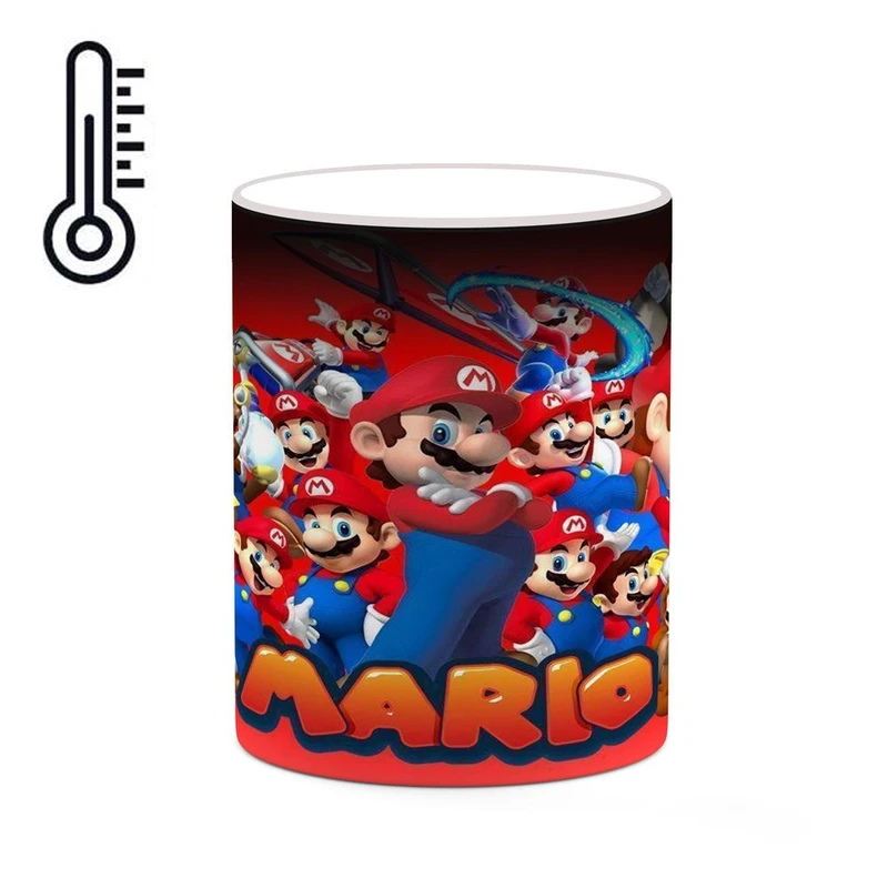 ماگ حرارتی کاکتی مدل بازی سوپر ماریو Super Mario کد mgh29311