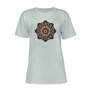 تی شرت آستین کوتاه زنانه مدل اسلیمی کد K121 T