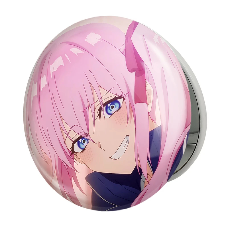 آینه جیبی خندالو طرح شیکیموری سان انیمه شیکیموری مدل تاشو کد 15898 