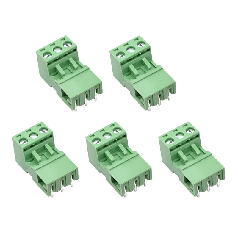 ترمینال فونیکس رایت 3 پین مدل 2EDG بسته 5 عددی