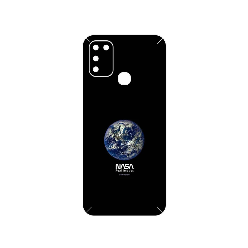 برچسب پوششی ماهوت مدل NASA Home Earth مناسب برای گوشی موبایل اینفینیکس Hot 10 Play