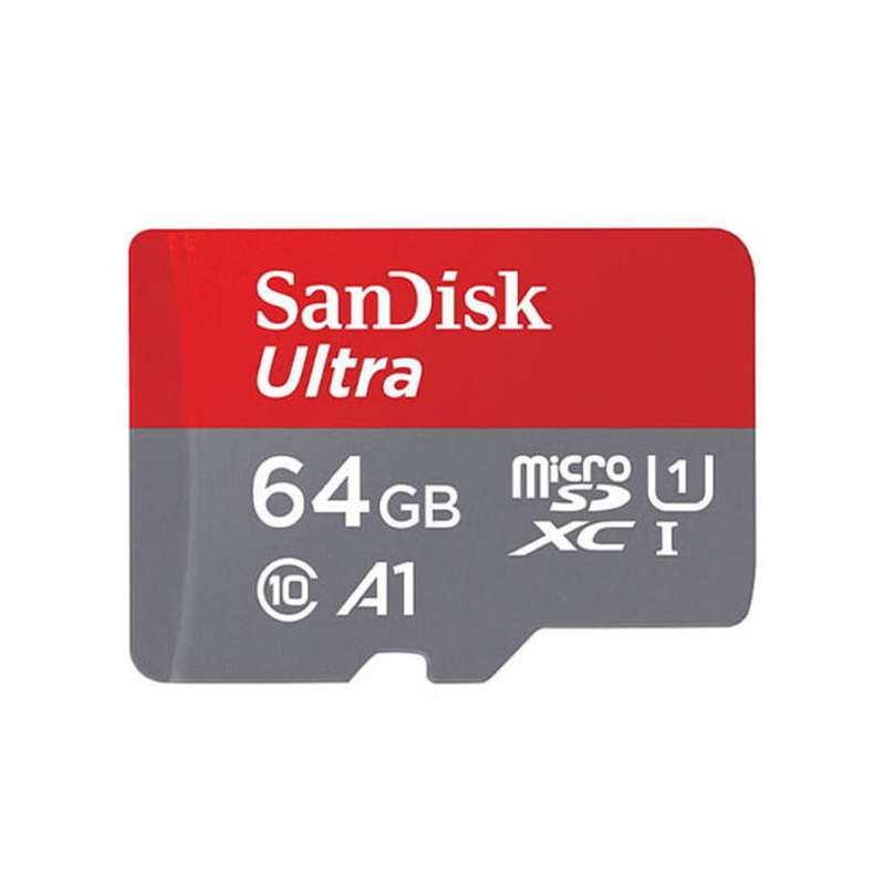 کارت حافظه microSDXC مدل Ultra A1 کلاس 10 استاندارد UHS-I سرعت 120MBps ظرفیت 64 گیگابایت