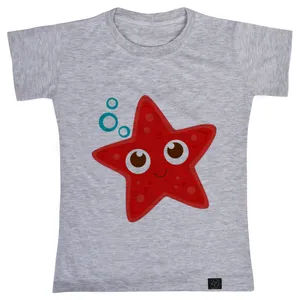 تی شرت دخترانه 27 مدل ستاره کد G36